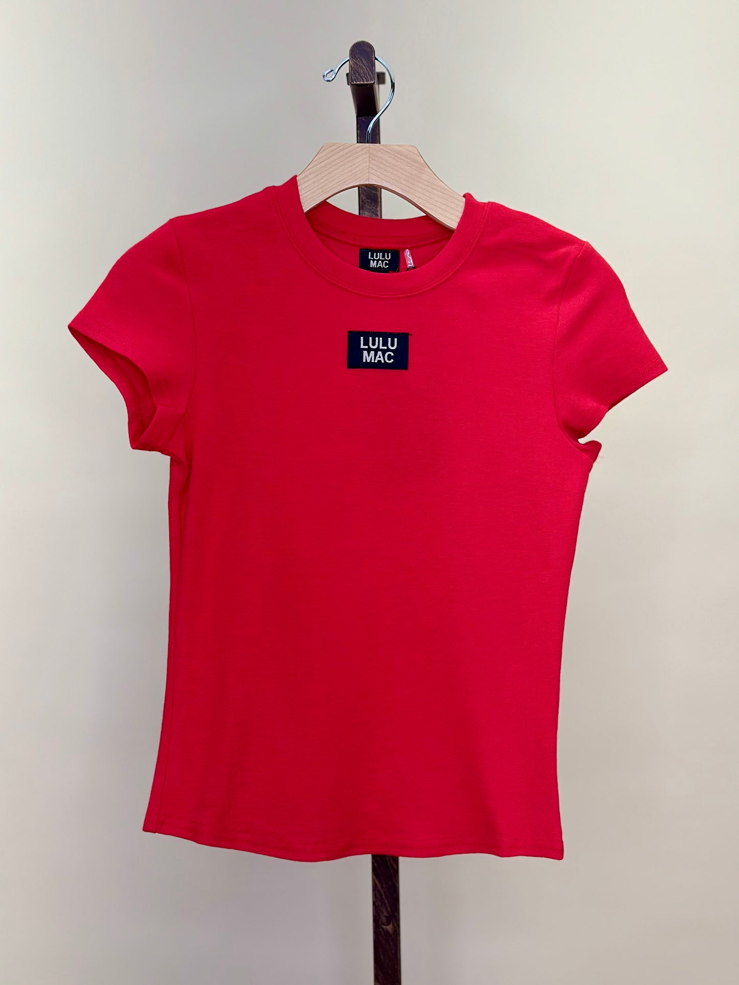 BABY DOLL TOP SS - RED