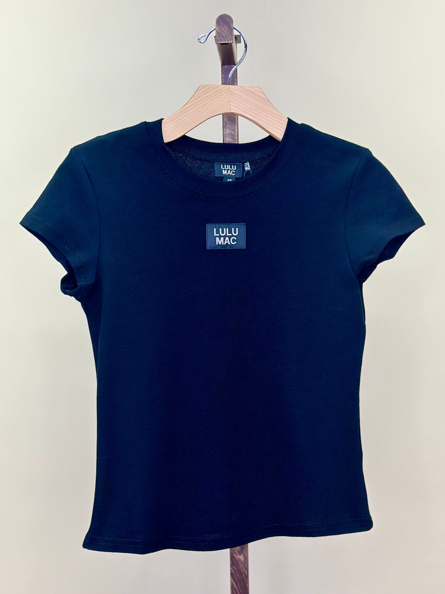BABY DOLL TOP SS - BLACK
