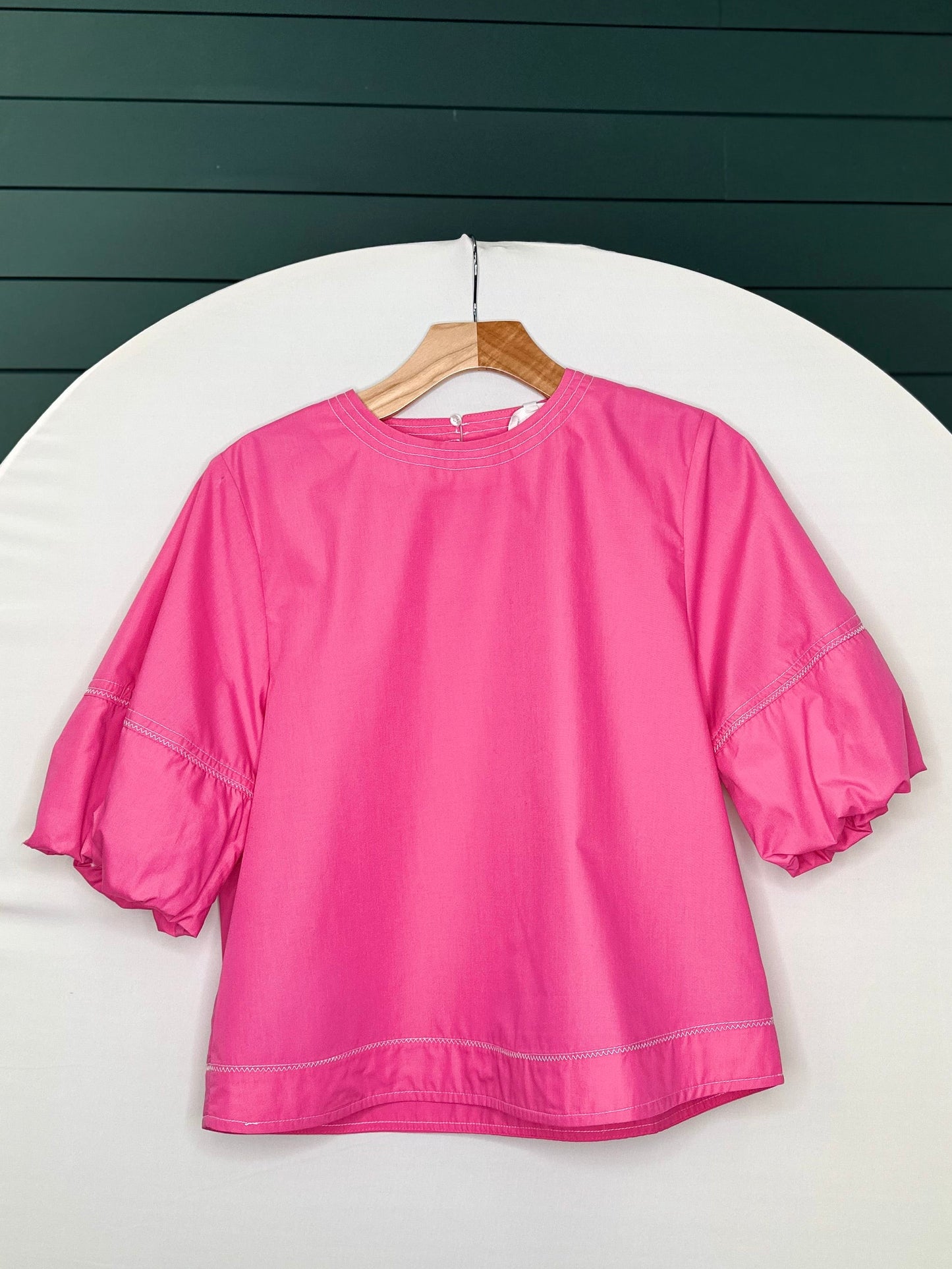 Pink blouse