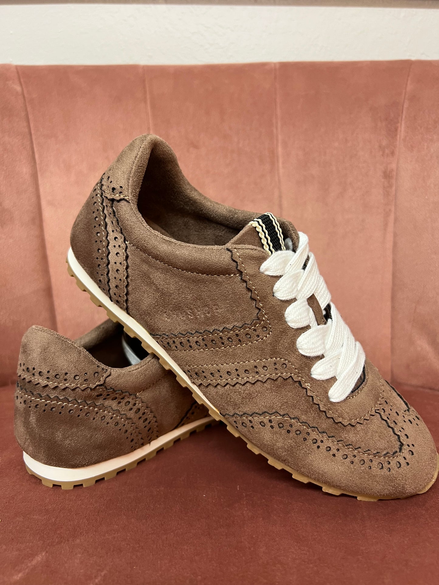 TAUPE SUEDE SNEAKER