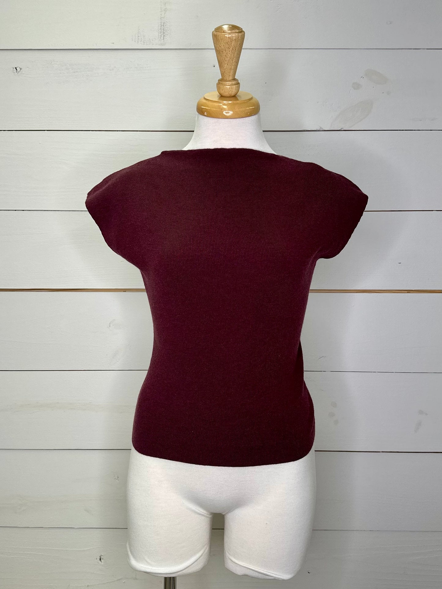 THE LORI TOP PLUM