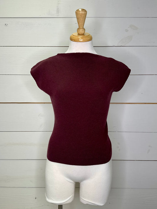THE LORI TOP PLUM