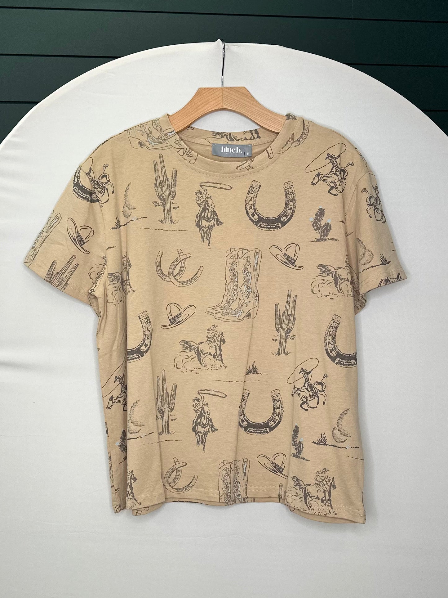 ￼Sand western graphic tee