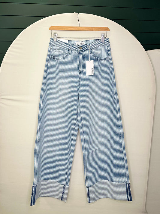 HR STRIPE CURR VERVET JEAN