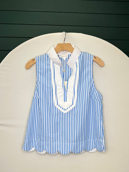 Scallop trim tank