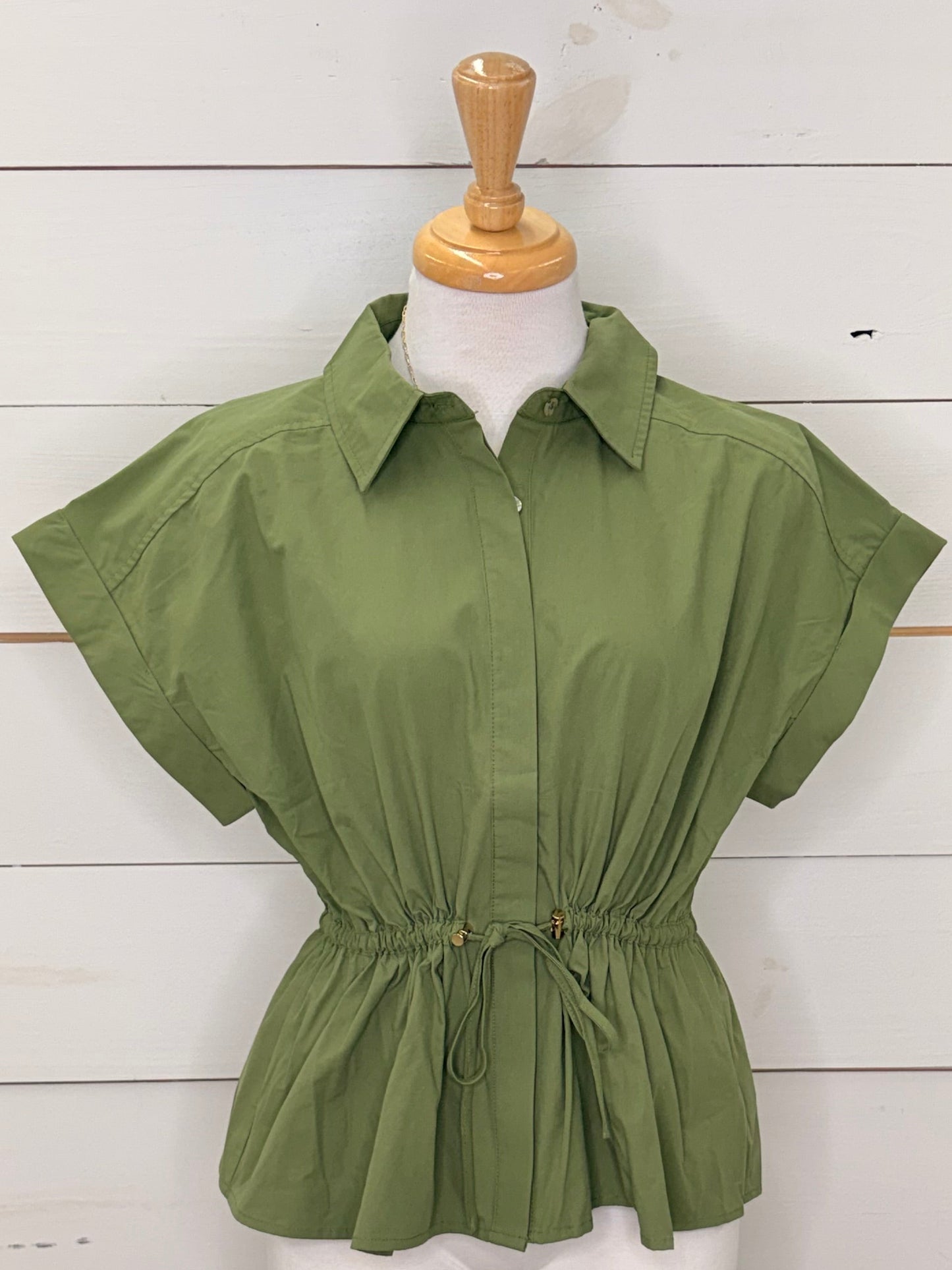 OLIVE CINCH TIE