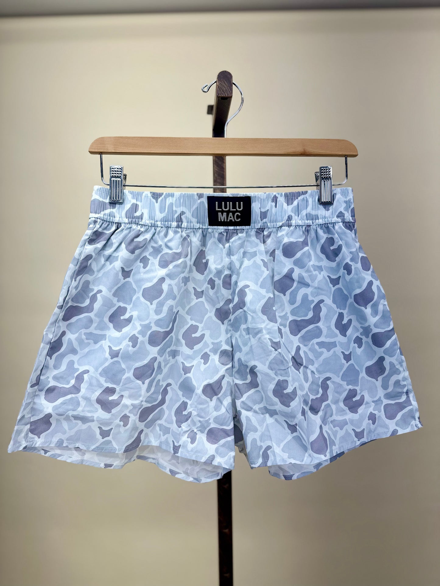 WHITE CAMO BOXER SHORT