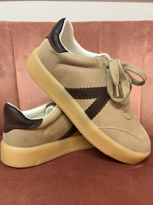 MIA AXEL STONE/CHOCOLATE SNEAKER