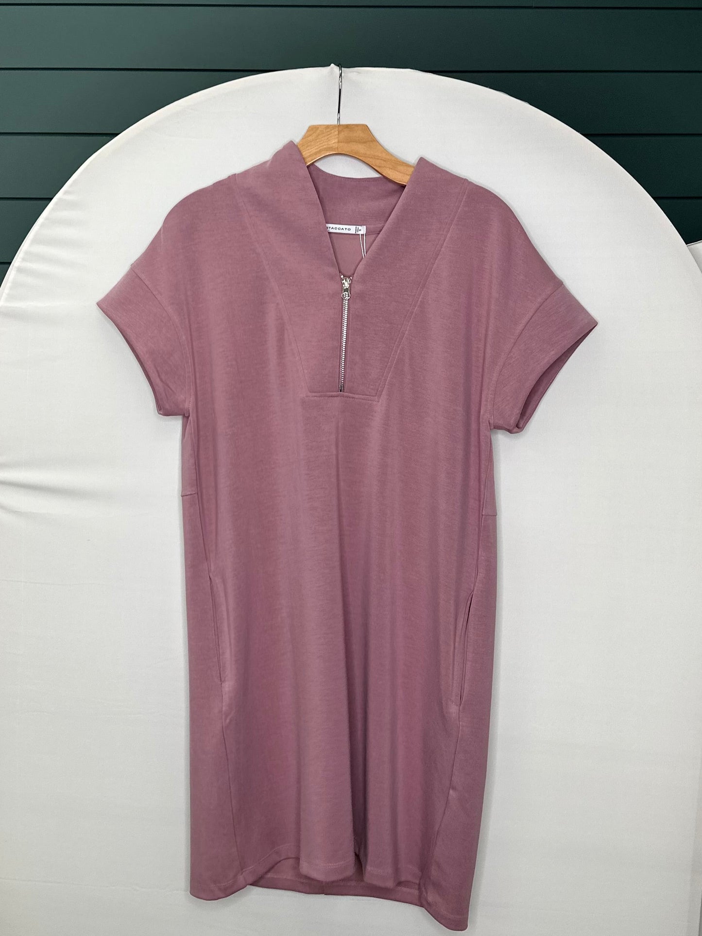 1/2 zip dress