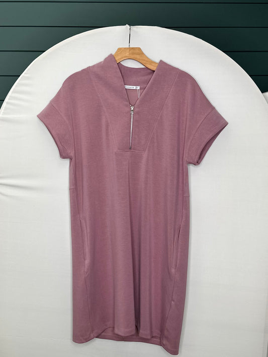 1/2 zip dress