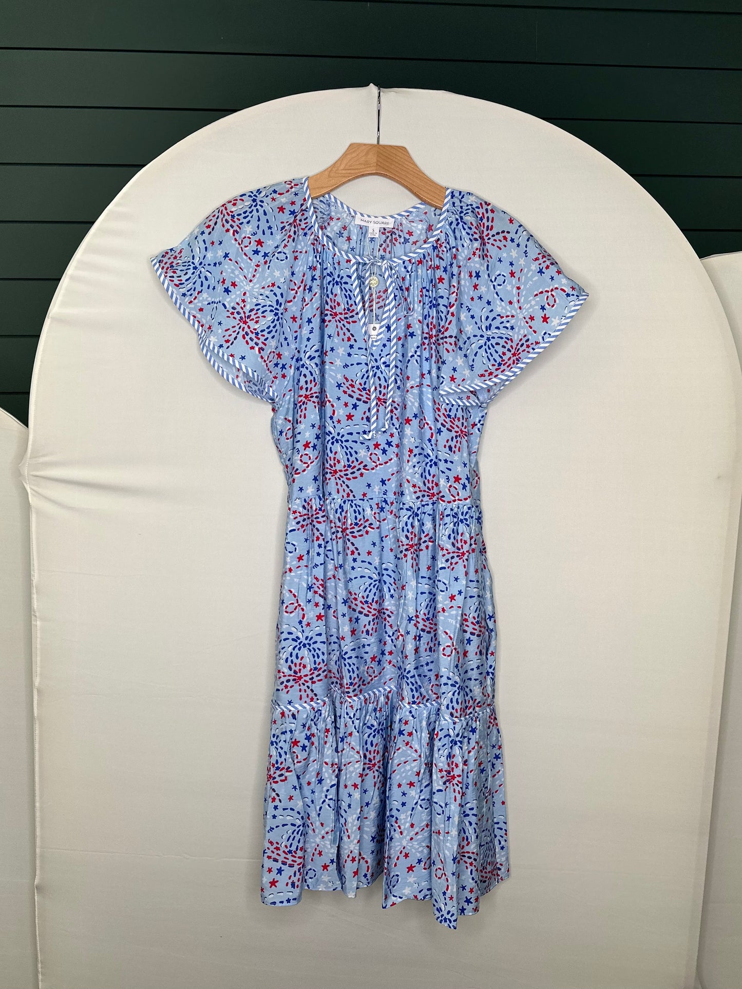 LILLIAN STAR SPANGLE BLUE DRESS