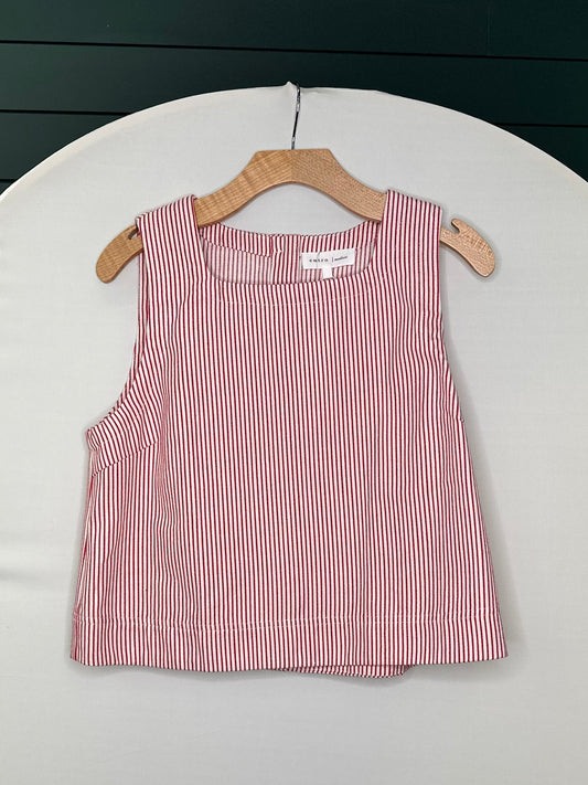 RED STRIPED TANK