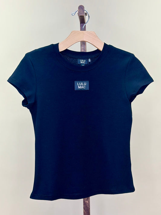 BABY DOLL TOP SS - BLACK