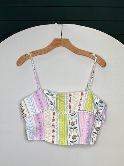 Multi print crop tank