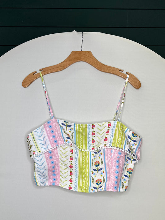 Multi print crop tank