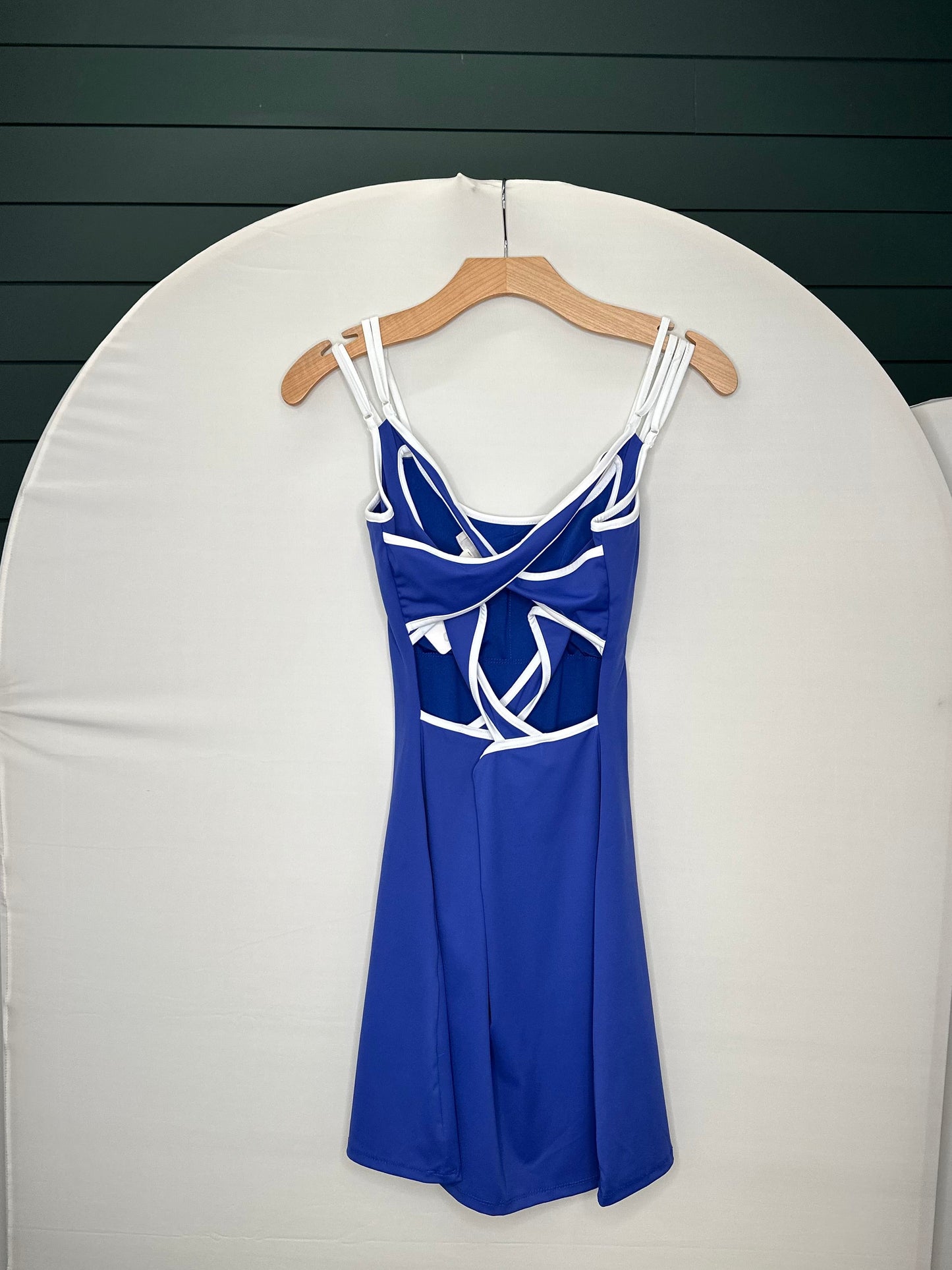 Royal blue active dress