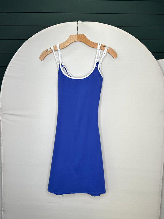 Royal blue active dress
