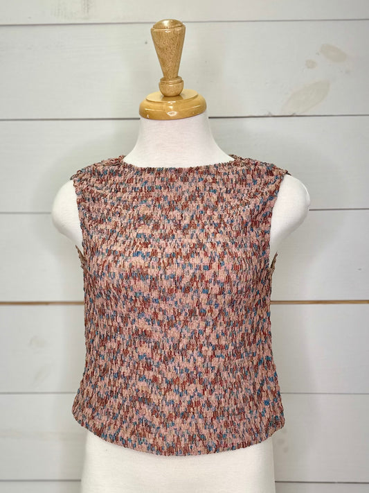 MULTI COLOR KNIT TOP