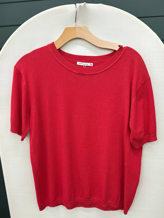 RED CREW BASIC SHORT SLEEVE