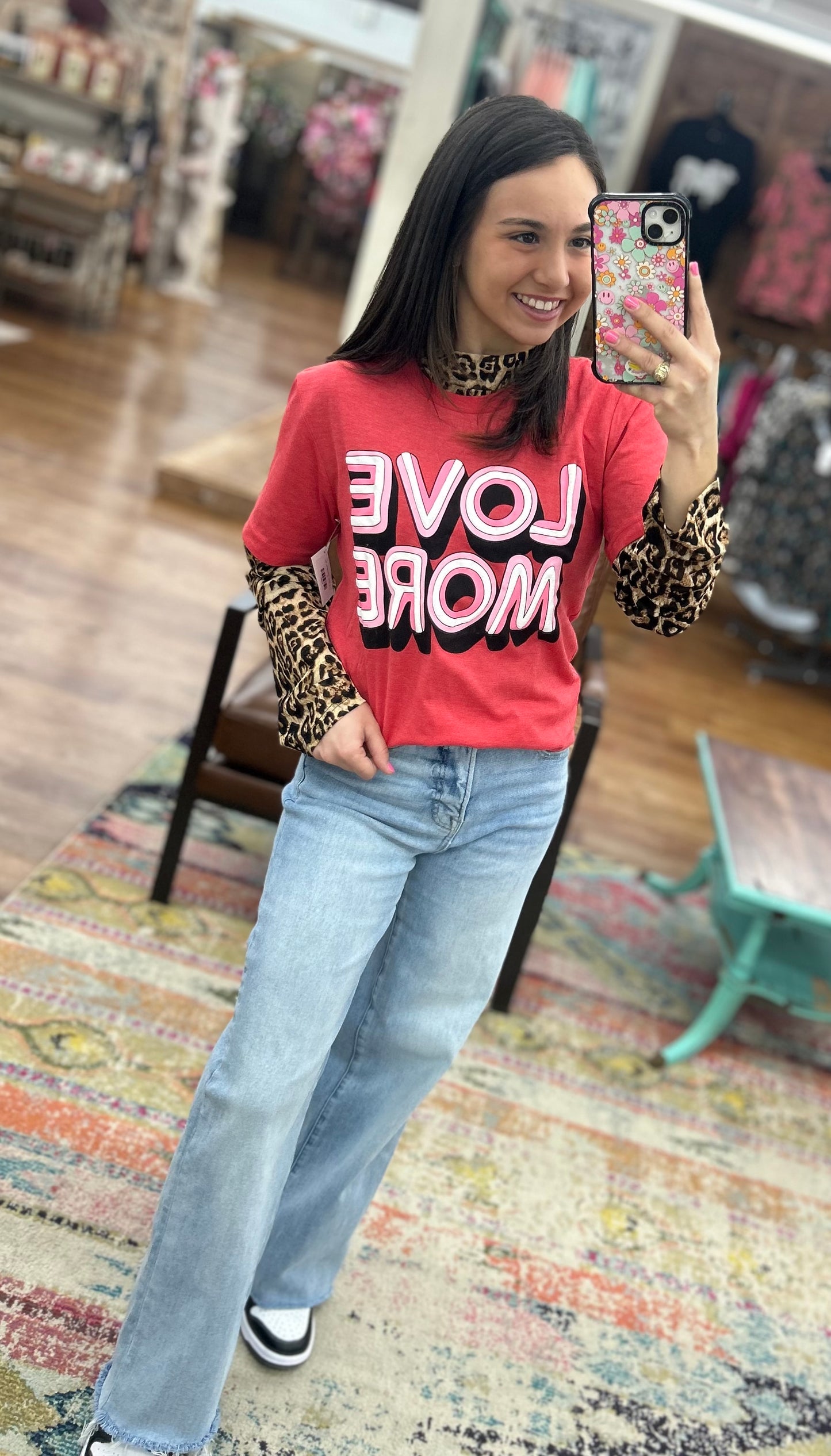 LOVE MORE VALENTINE'S TEE