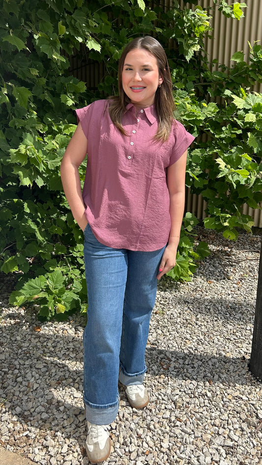 KATHY DARK MAUVE SOLID TOP
