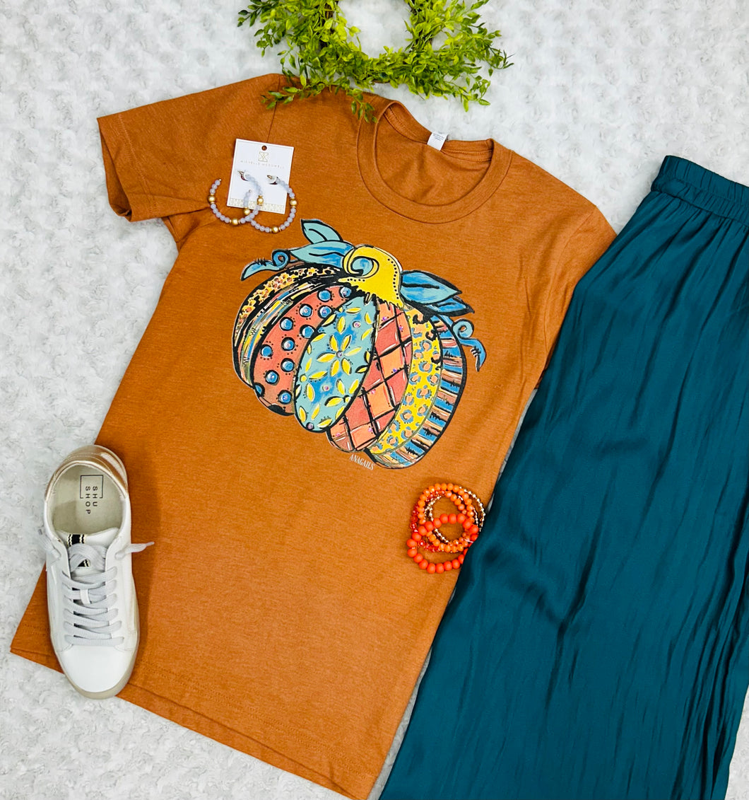 PUMPKIN ADULT SHIRT