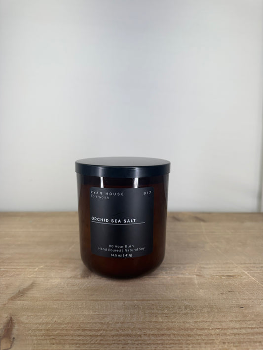 ORCHID SEA SALT CANDLE 14.5OZ