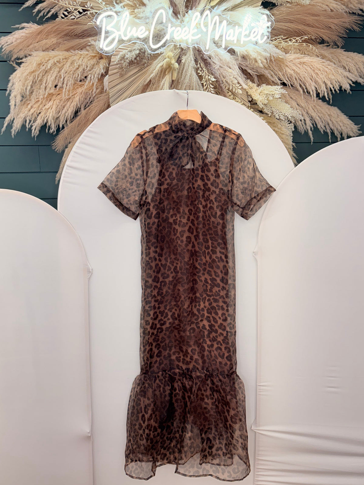 ANIMAL PRINT DRESS