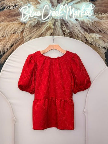 NINA RED TOP