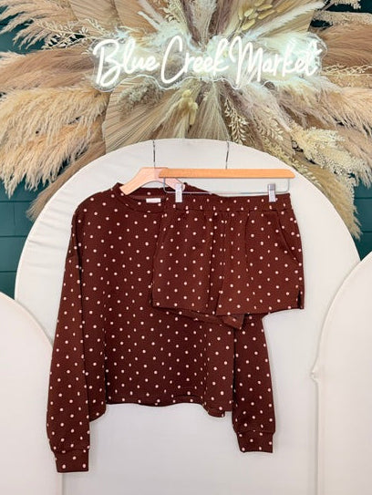 POLKA DOT SWEATER